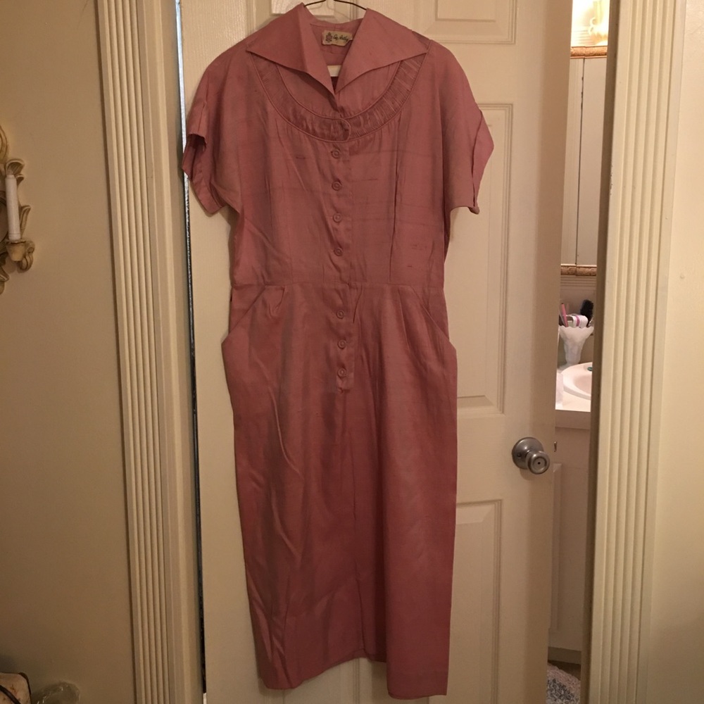 Vintage silk dress
